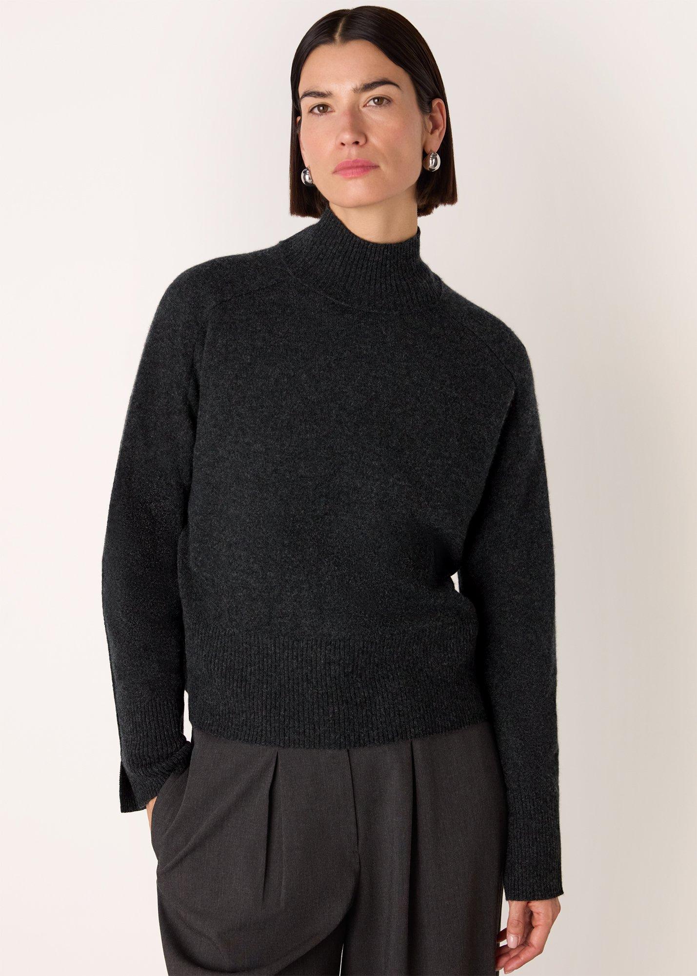 Cashmere Funnel Neck
